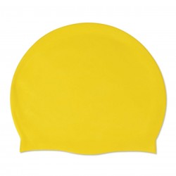 Elastic Silicone Solid Swimming Cap