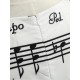 White  Music Note Swing Dress